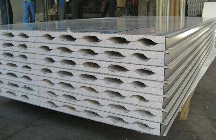 山东机制硫氧镁夹心净化彩钢板